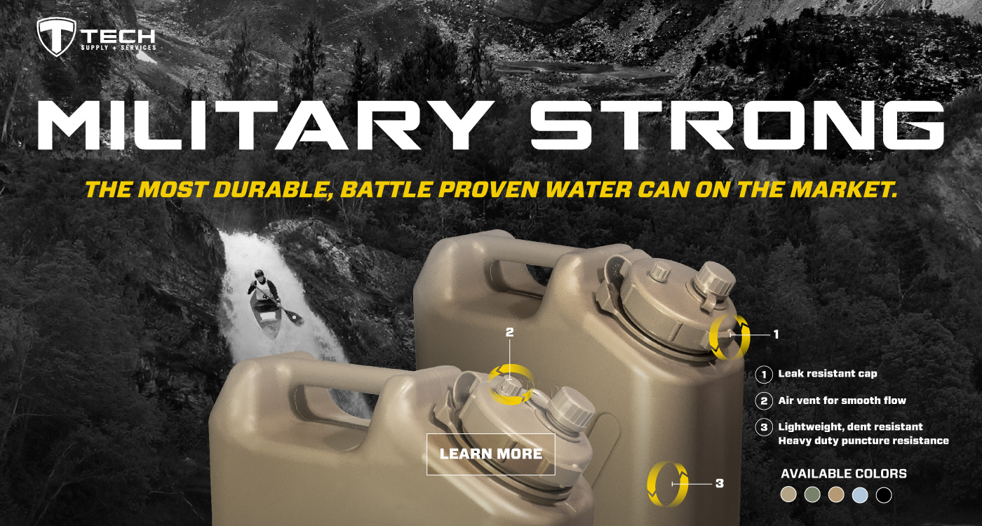 Military Strong Water Can