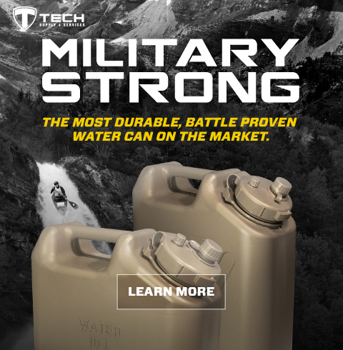 Military Strong Water Can
